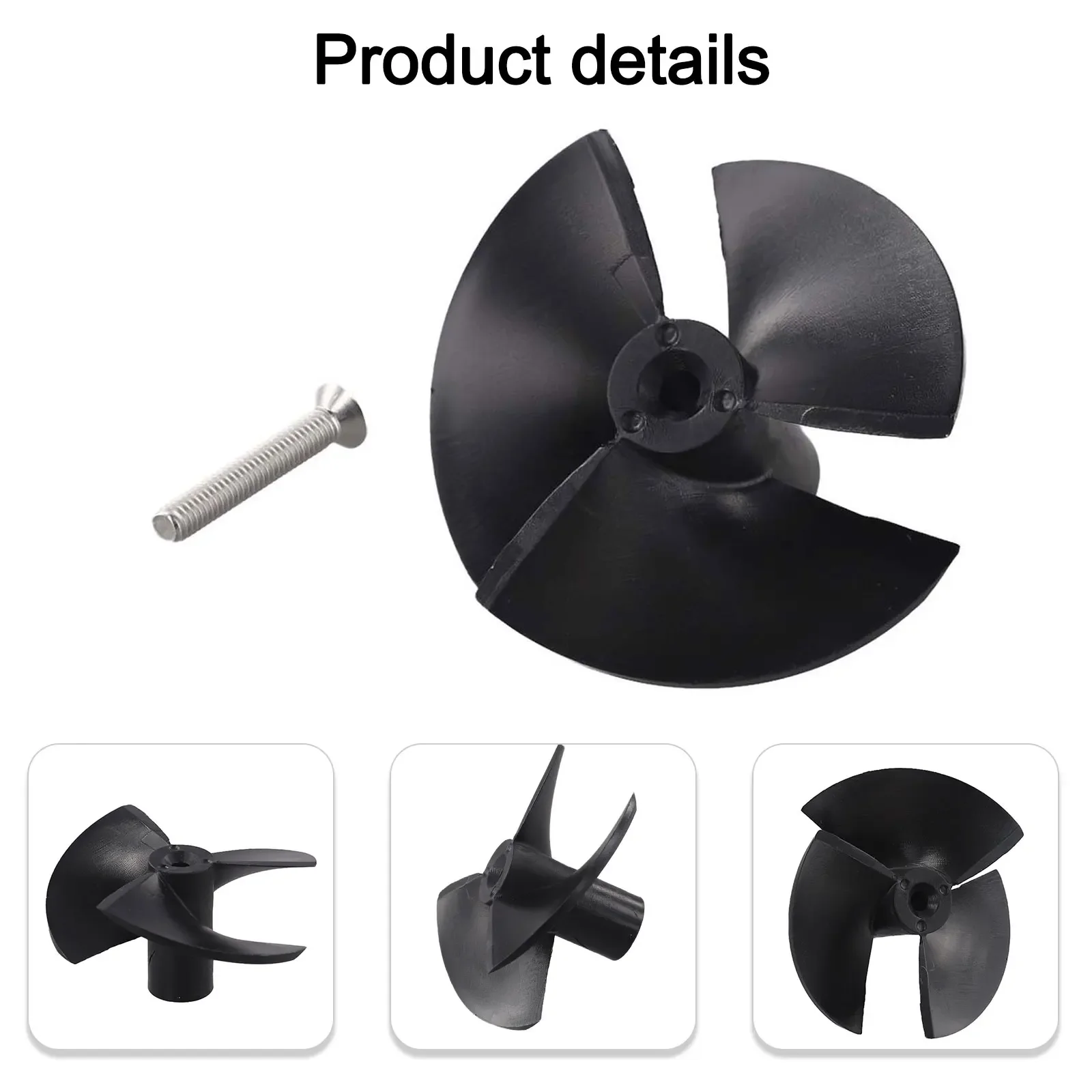 Home Maintenance Black 9995266-R1 Impeller Equipment Hassle-free Upgrade Long-lasting Performance Robust Materials