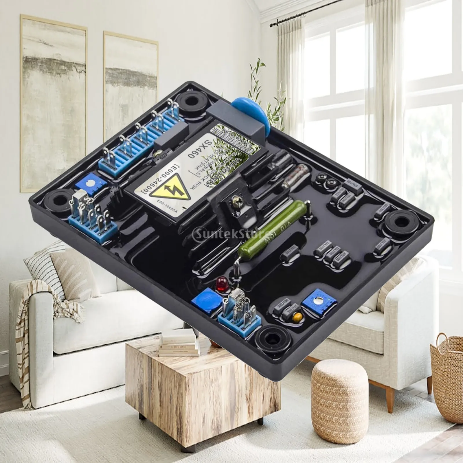 AVR Voltage Regulator Board for Generator Standard Module Replacement Generator Parts for Reliable Use
