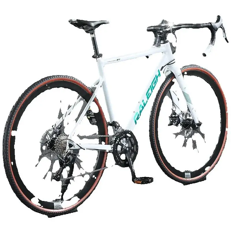 AliExpress Aluminum alloy Gravel Road Bike Racing Bicycle,700c Gravel Bicycles For Man Women ,24/27/16/18 speed,Disc Brake