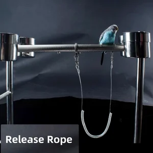 3/5/10/15/20m Papagao Bird Flying Ultra-Leve Training Handle Flexible Redded Outdoor Cocktail Cockatiel Training Tools 1 PC 10 Main Sales Clothing Macaw - №8
