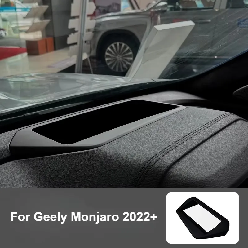 Car Hud Protective Cover For Geely Monjaro KX11 2022 2023 High Transparency Glass Anti Reflective Head Up Display Dust Cover