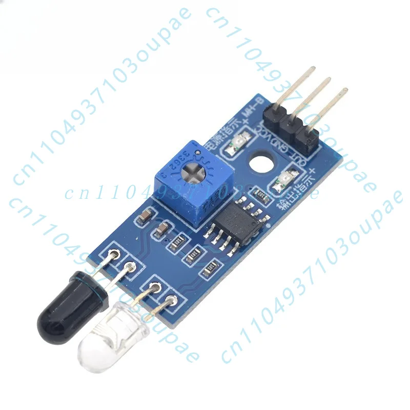 Smart Car Obstacle Avoidance Sensor Module Infrared Photoelectric Reflective Tracking Module For Arduino DIY Robot