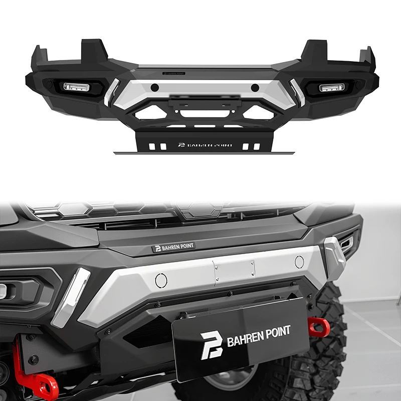 

BahrenPoint Front Bumper Carbon Steel Front Bull Bar Nudge Guard for ford Ranger T9 4x4 Offroad Pickup Truck Accessories 2023+