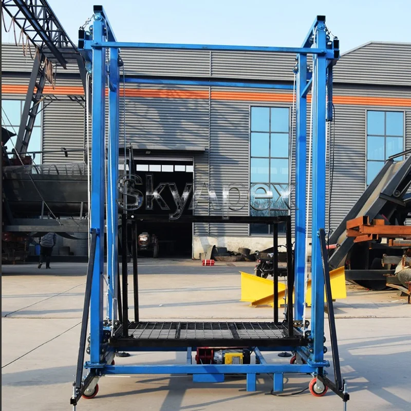 Foldable Detachable Portable Electric Scaffold Lift Remote Control Lifting Platform Direct From Manufacturer