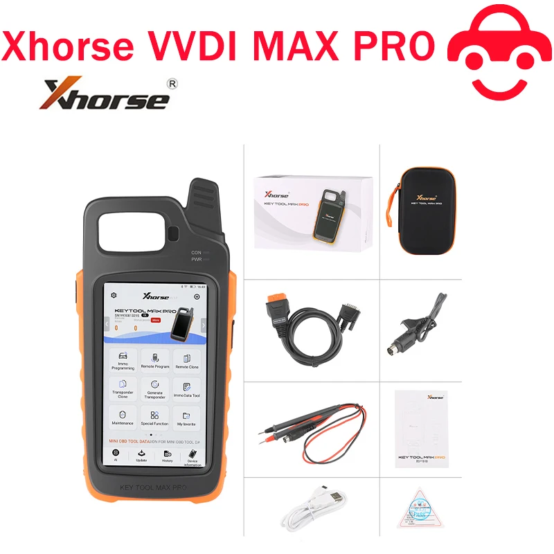 

Original Xhorse VVDI Key Tool Max Pro Xhorse VVDI MAX PRO With MINI OBD Tool Function Support Read Voltage and Leakage Current