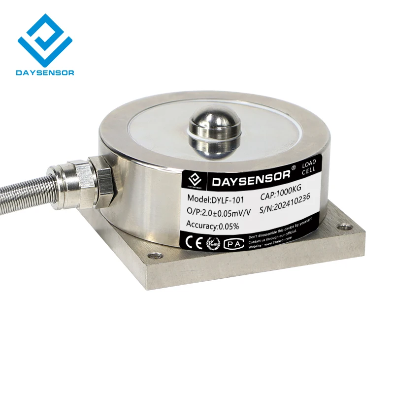 DYLF-101 Célula de carga de compresión de tensión de cizalla de celda de carga de escala de camión universal de 0-50 toneladas