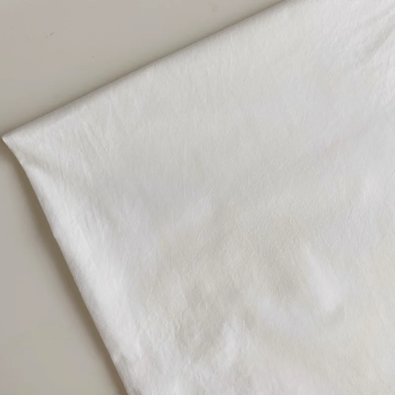 

145cm*50cm Thin Cotton Fabric White Suitable For Handmade DIY Toy Doll Clothes Dresses Shirts Fabrics