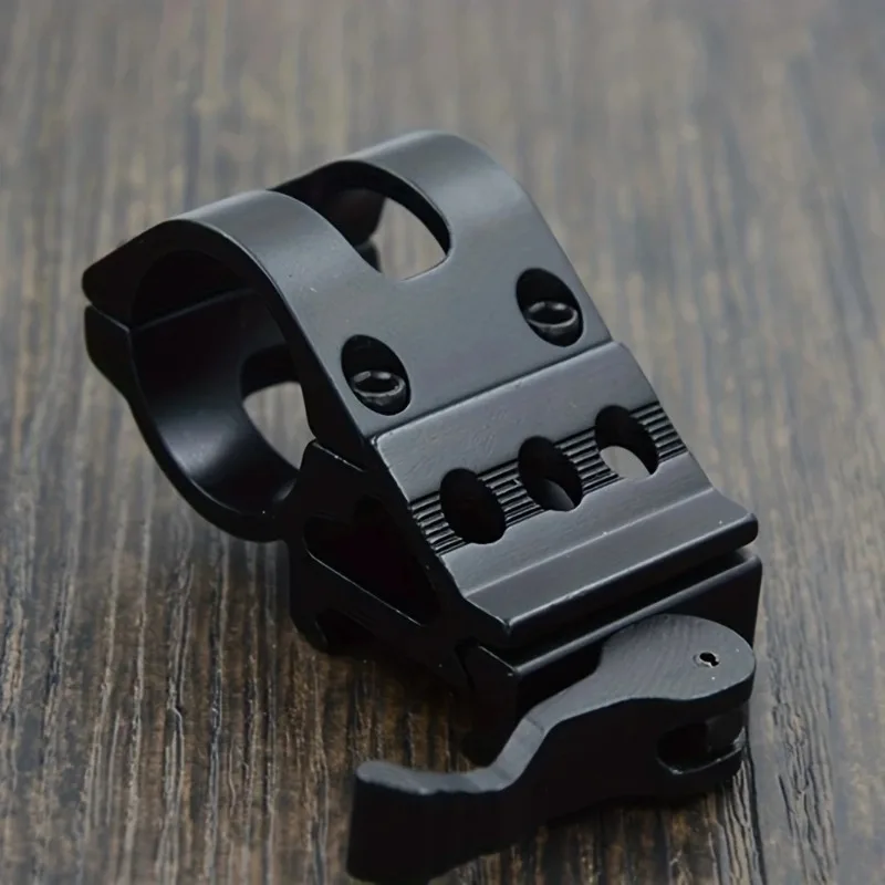 25/30mm montagens liberação rápida 20mm trilho instalar titular suporte de montagem braçadeira tubo universal tático lanterna caça luz