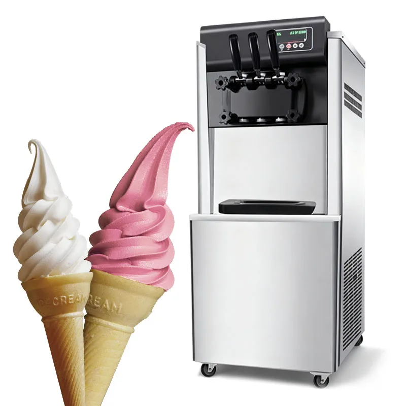 Ice Cream 220v 60hz Machine Maker Factory Supply Commercial Machine ICE CREAM Soft Serve Commercial Ice Cream Machine Price
