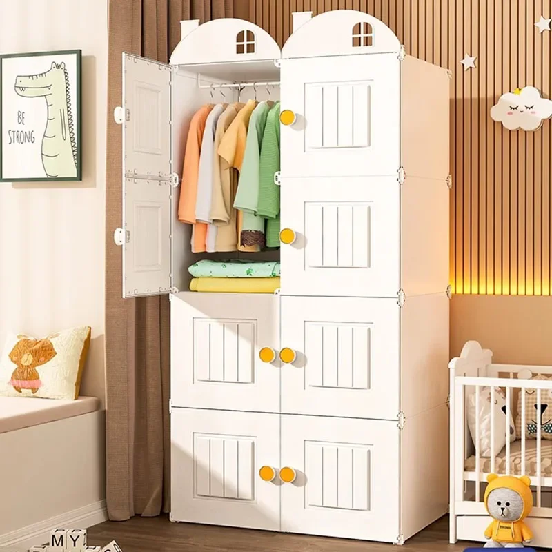 

Nordic Minimalist Wardrobe Modern Cheap Mini Space Saving Modular Small Exterior Wardrobe Garden Ropero Furniture For Room
