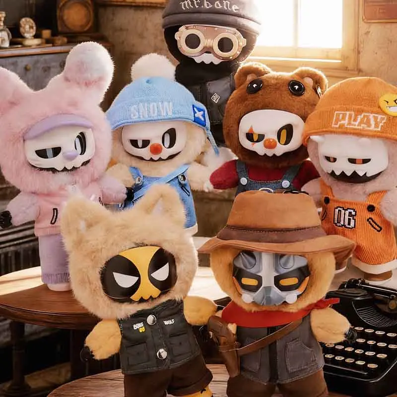 

Mr.Bone Furry Agents Series Blind Box Mr.Bone Anime Figure Mystery Box Room Decor Anime Doll Collect Toys Girl Surprise Gift New