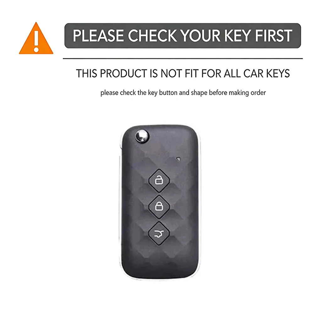 Silicone Key Caps Holder Car Key Case Cover For Chevrolet Groove 2026 Aveo Captiva Sail 2023 2024 2025 Keychain Accessories
