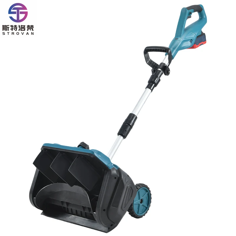 

STLF Lightweight Electric Hand-Push Snow Blower Cordless Snow Shovel Wireless Foldable Small Portable Snow Remover