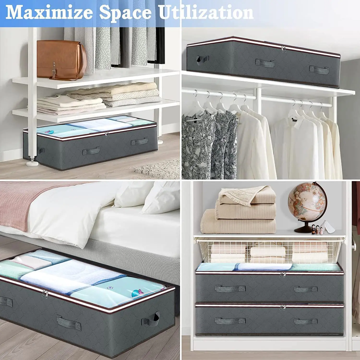 Thumbnail 4 - #19 Low Price Under Bed Storage Bags Deals