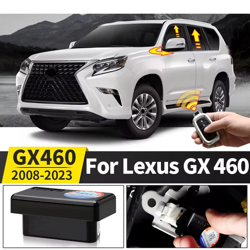 Automatic Closed Window +Lock Door + Rearview Mirror Folding OBD for Lexus GX460 GX 460 2010-2022 2021 2020 Upgrades Accessories