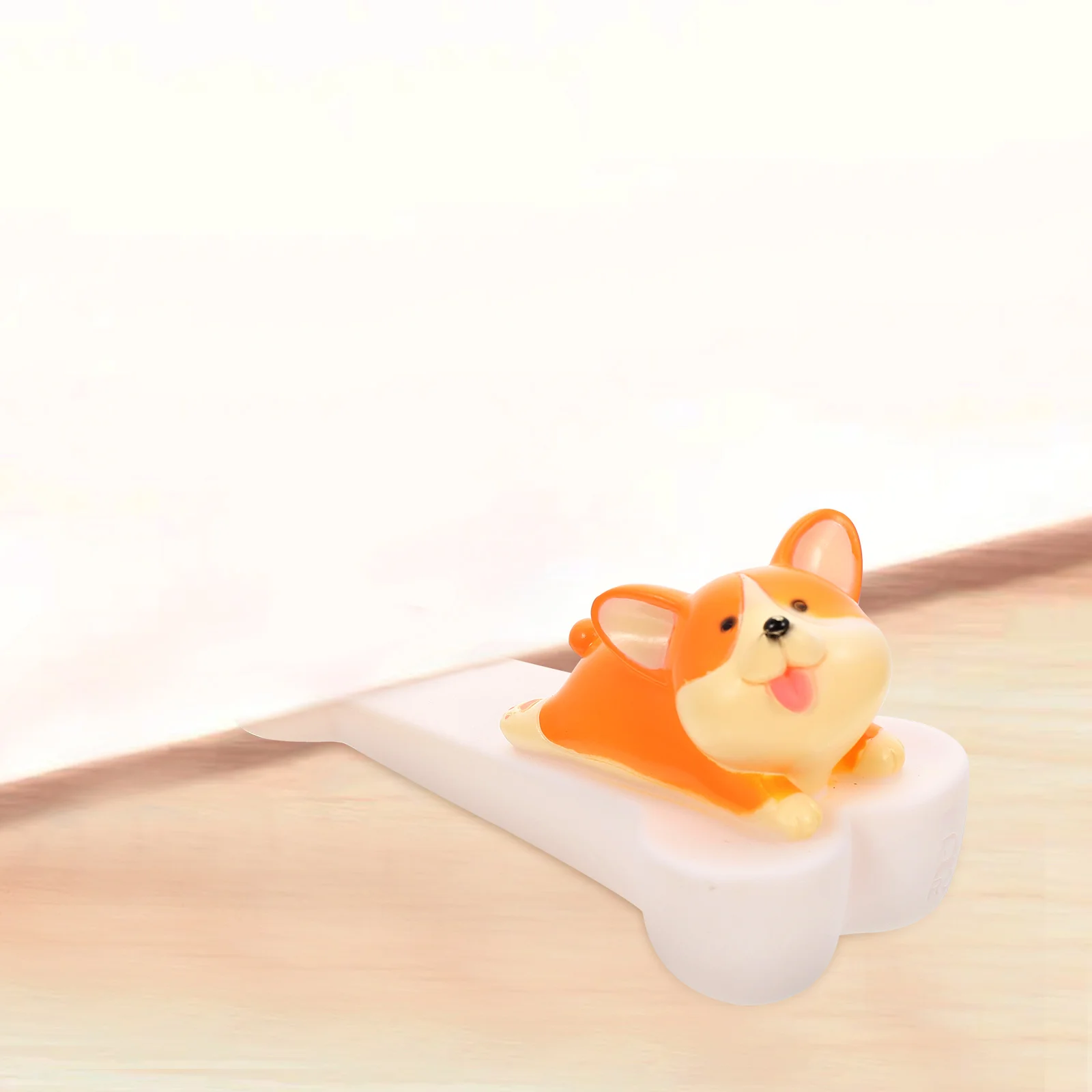 

Cute Animal Door Stopper Non Slip Cartoon PVC Vinyl Material Prevent Closing Safe Gentle Wear Resistant Security Wedge Kids