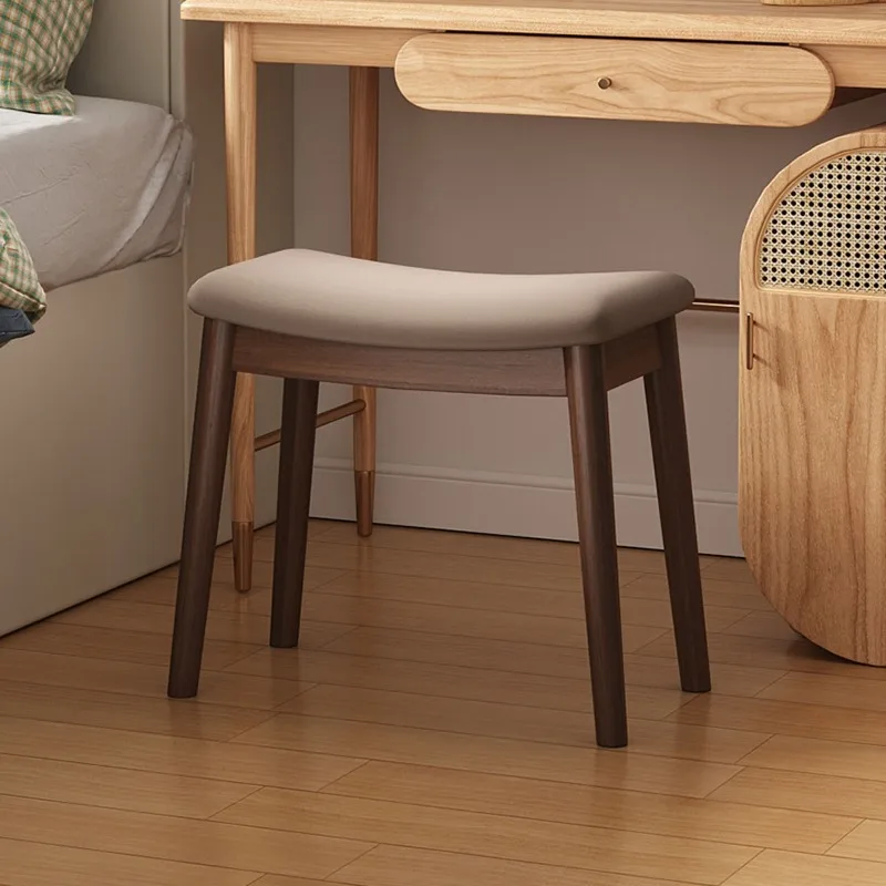 makeup stool, light luxury shoe changing stool, simple small chair