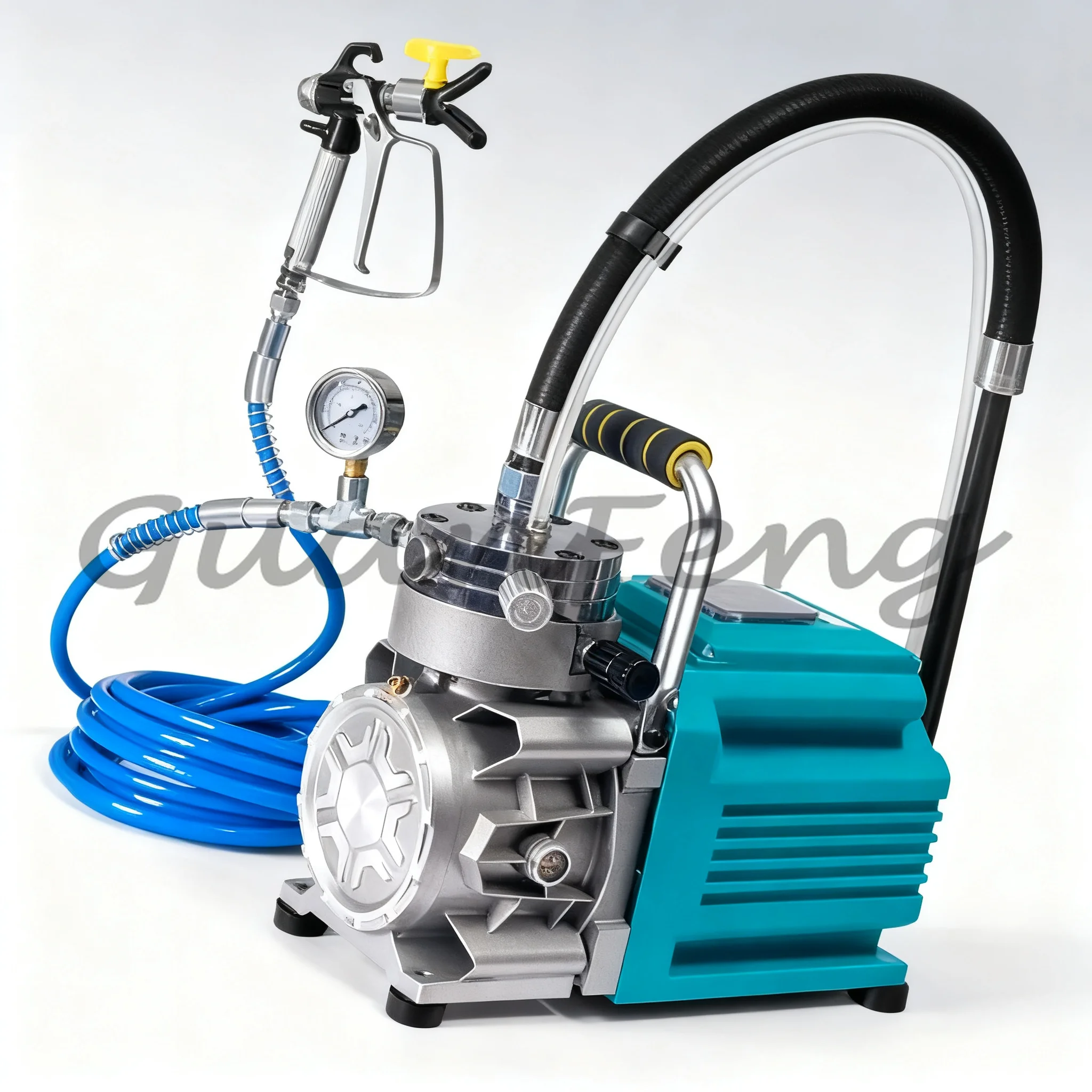Multifunctional Cordless Lithium Battery Paint Sprayer, Portable High Pressure Electric Sprayer for   Latex Paint Spraying