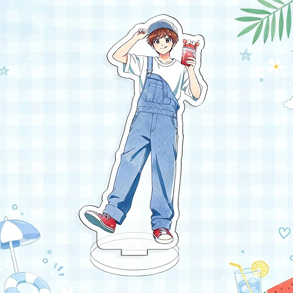 Anime Go For It Nakamura Aiki Hirose Okuto Nakamura Cosplay Stand Acrylic Standing Plate Desk Decoration Cute Ornament Accessory view 4