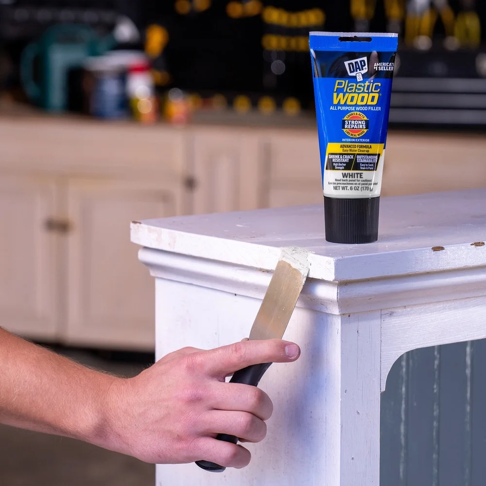 6 عبوات من حشو الخشب البلاستيكي اللاتكس لجميع الأغراض، 6 أونصة قابلة للطلاء وقابلة للانكماش ومقاومة للشقق، إصلاحات داخلية مثالية