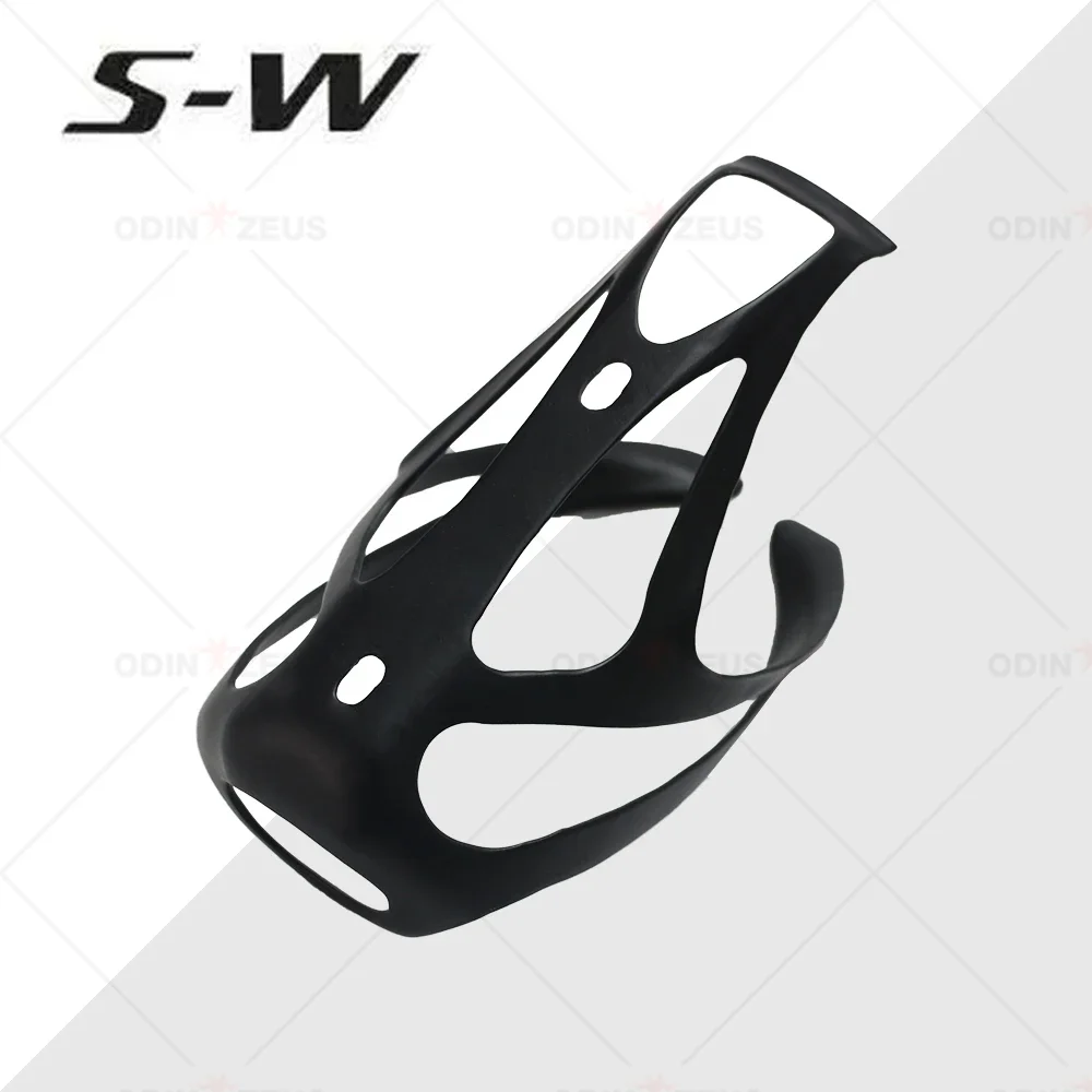 S-W OEM Carbon Fiber Rib Cage III Super Light Water Bottle holder For Mountain/Road Bikes  Black Logo/White Logo/Red Logo