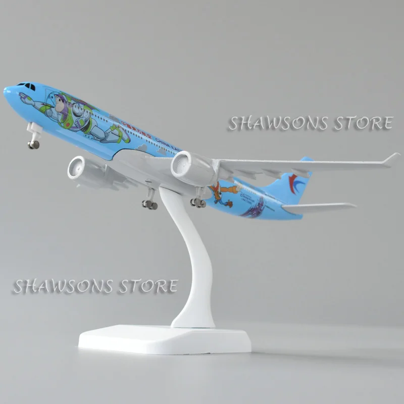 1:300 Scale Diecast Metal Model Plane Toy A330 China Eastern Airliner Miniature Replica