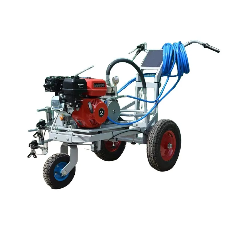 

Simple hand-pushed cold spray marking car, community parking spaces and other factory marking machines