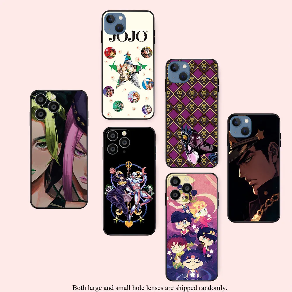 NB-43 JoJos Bizarre Adventure Soft Case for Xiaomi Redmi Note Poco M6 F5 F6 X6 C65 C55 C50 C51 13 Pro Plus