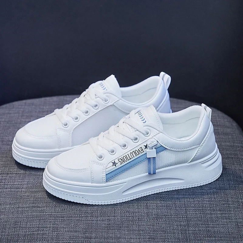 Fashion Women Casual Shoes 2024New Trend Breathable Little White Shoes Comfortable Running Shoe Platform Sneakers Tenis De Mujer