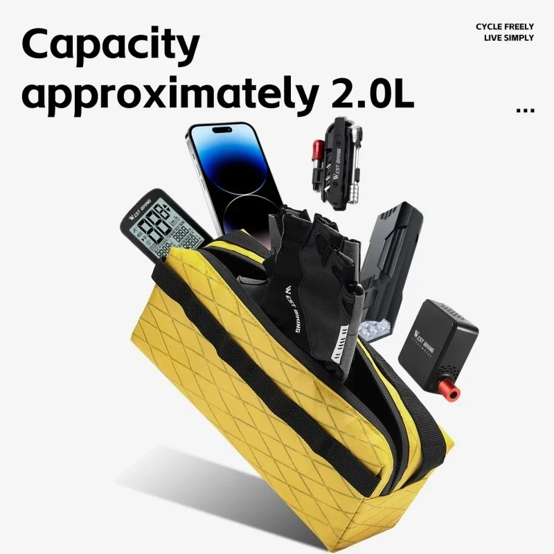 

Classic and Minimalist MTB Armrest Bag with Large Capacity and Tool Free Settings Adjustable for Cycling and Commuting