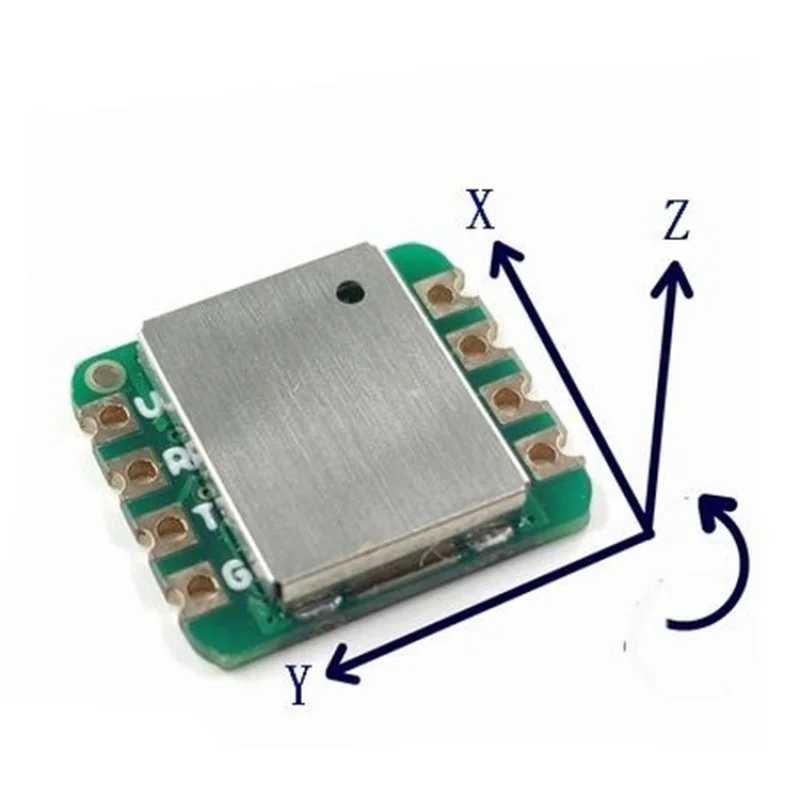 

GY-95TNine-Axis Sensor Triaxial Acceleration Magnetic Field Attitude Angle Module Serial Port Output InsteadGY953