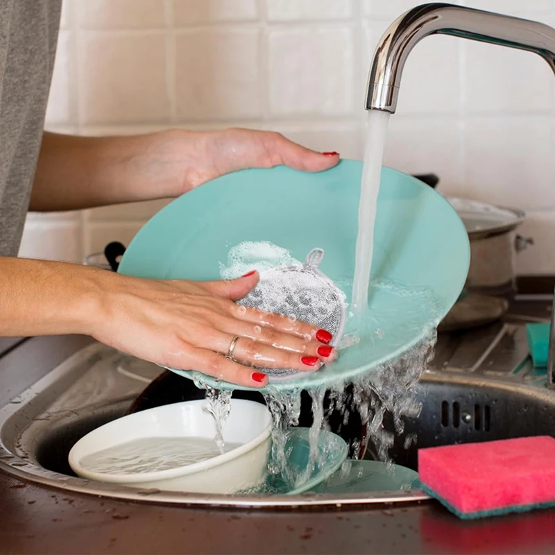 Chiffons de lavage de vaisselle en fil polyvalent, la dernière couverture de matériel de cuisine en fil polyvalent, utilisé pour le support et le séchage, 2024