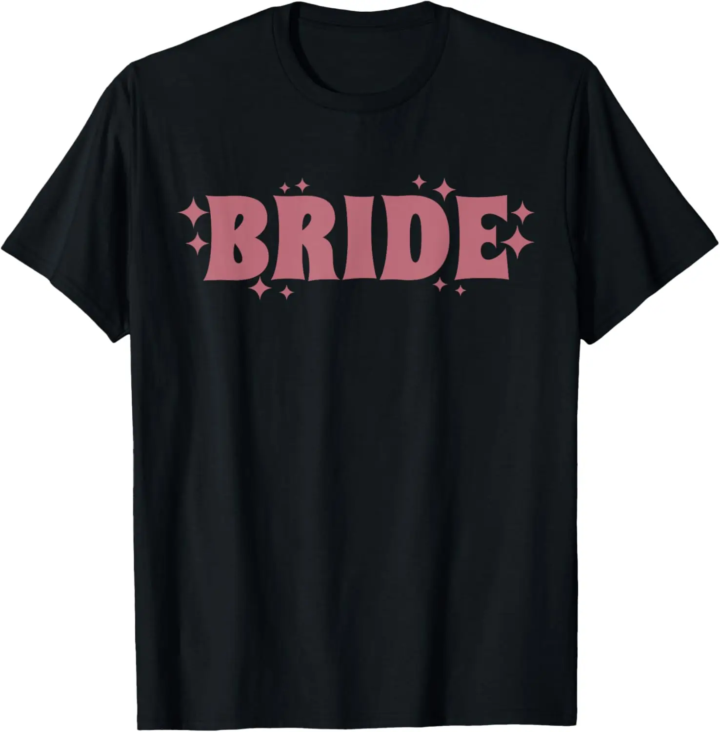

Bride Wedding Bachelorette Party Bridal Retro Groovy Bride T-Shirt