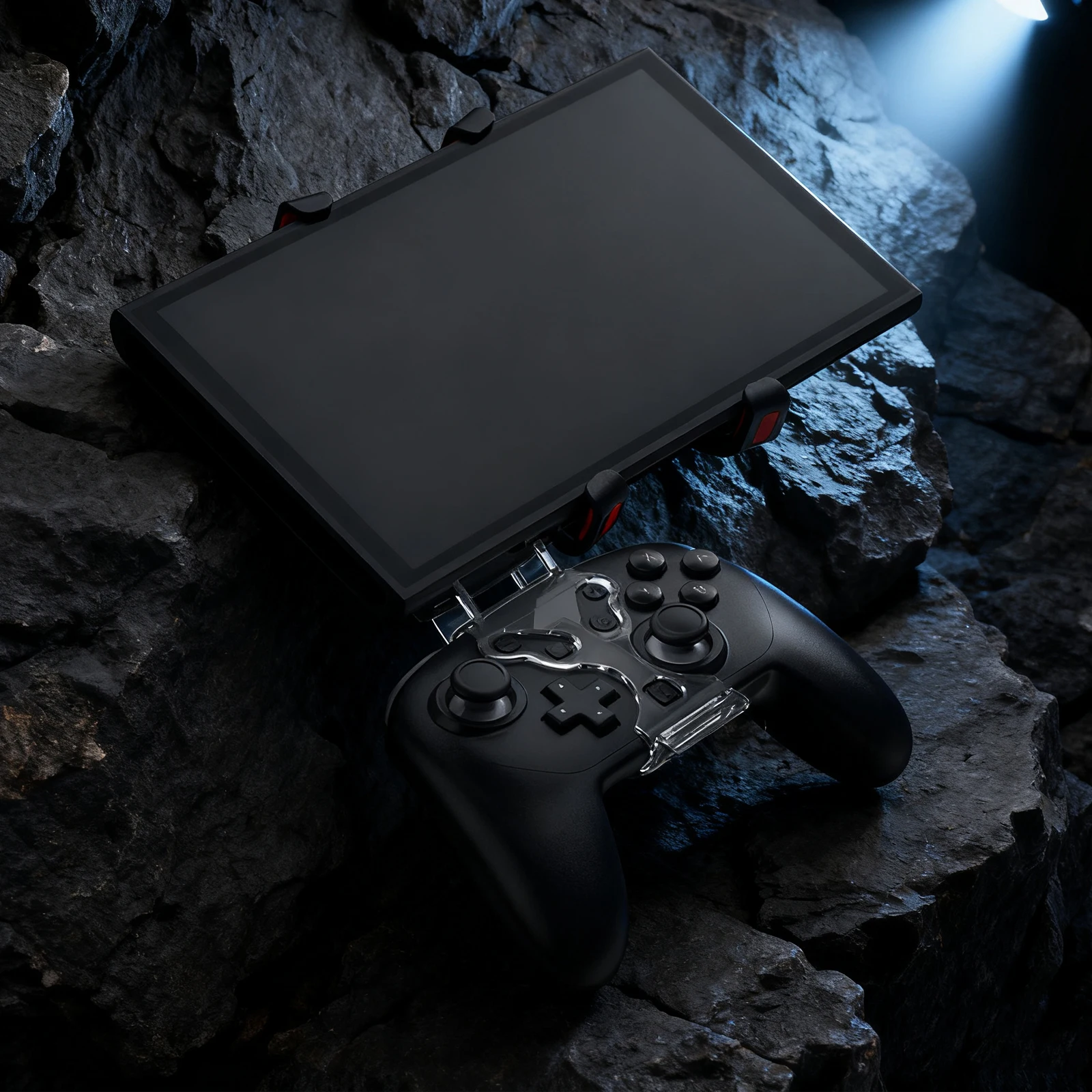 Für Schalter Pro Griff Halterung Gamepad Halterung Ständer X-Förmigen Griff Leichte Handy Klemme Ständer Gamepad Spiel Zubehör