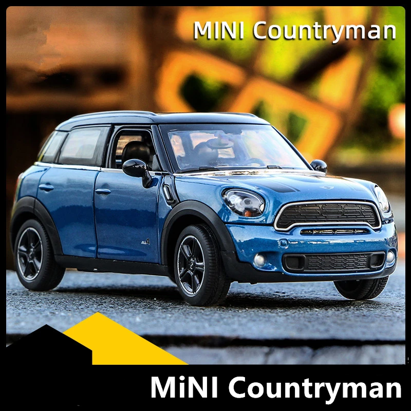 1/24 Mini Countryman Alloy Car Model MINI Coopers Simulation Diecasts Metal Toy Vehicles Car Model Collection Childrens Toy Gift