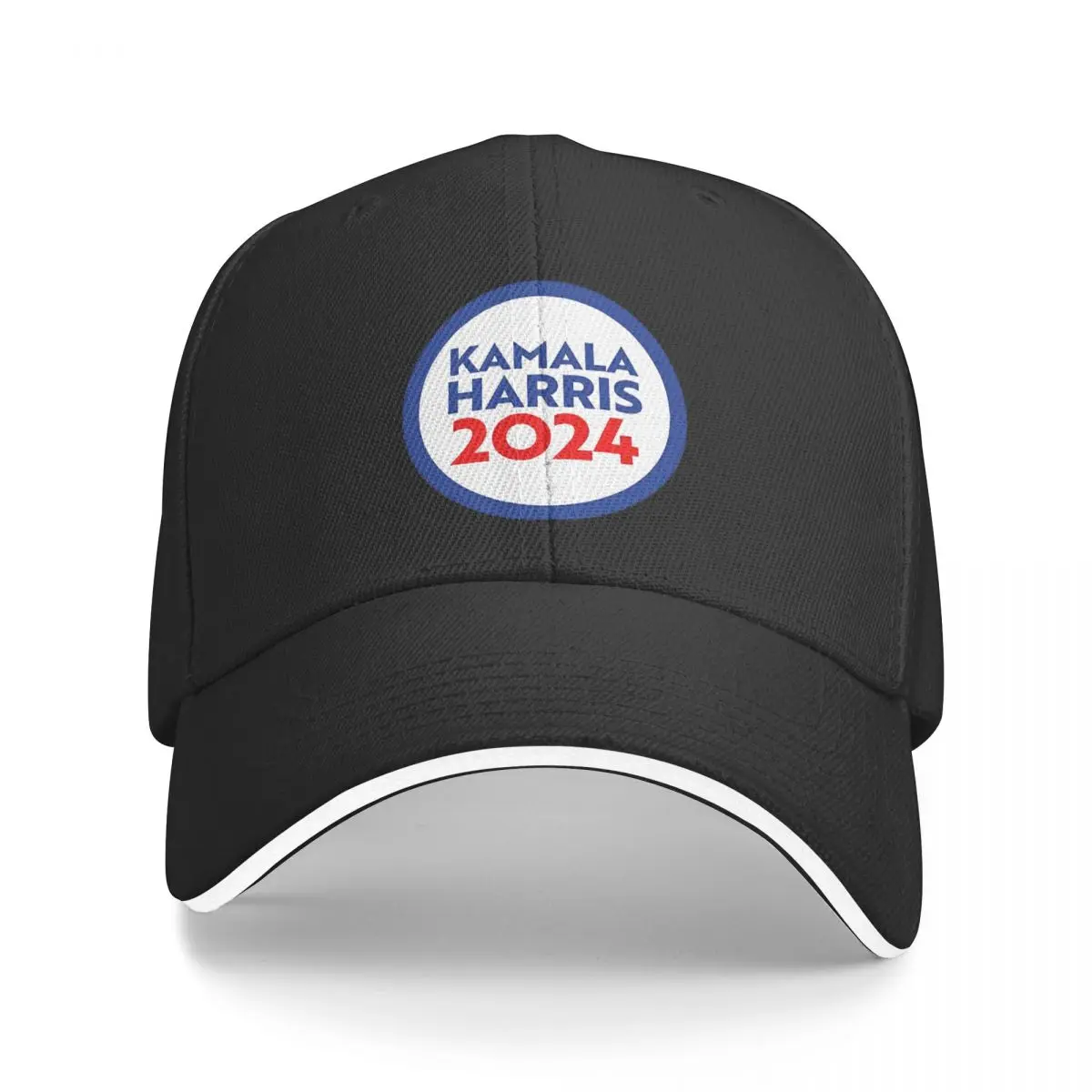 Kamala Harris 2024 Button President Election Baseball Cap Hiking Adjustable Hip Hop Hats Summer Fashion Adult Snapback Cap