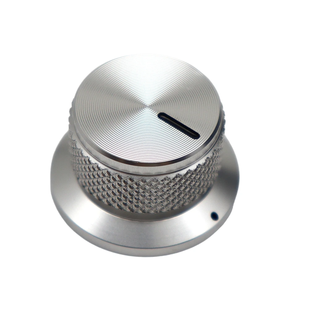 3 Stück/4 Stück Gitarrenknöpfe, Aluminium-Potentiometerknöpfe, Top-Hut-Knöpfe, Steuerknopf für Gitarre/Bass/AMPS/Vorverstärker mit Anzeige – Detail 10