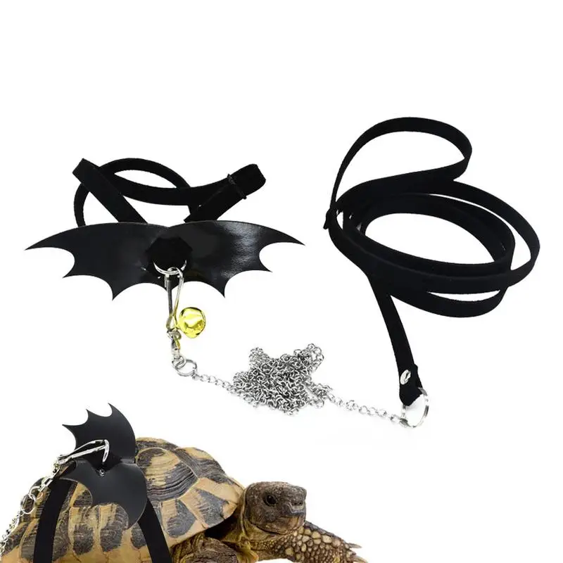 Small Turtle Leash Lizard Traction Rope Small Pet Harness Tortoise Traction Rope Bearded Dragon Leash Small Vest Style With Wing