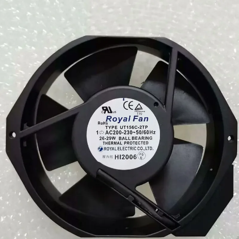 New AC Cooling Fan for UT156C-2TP with Aluminum Frame 200-230V 26-29W
