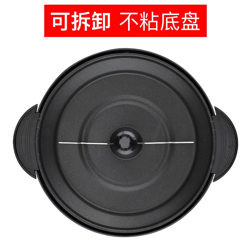 Red Children's Electric Popcorn Maker Home Use round Shape with Fuel And Sugar Addition Functionality for Kids RH906