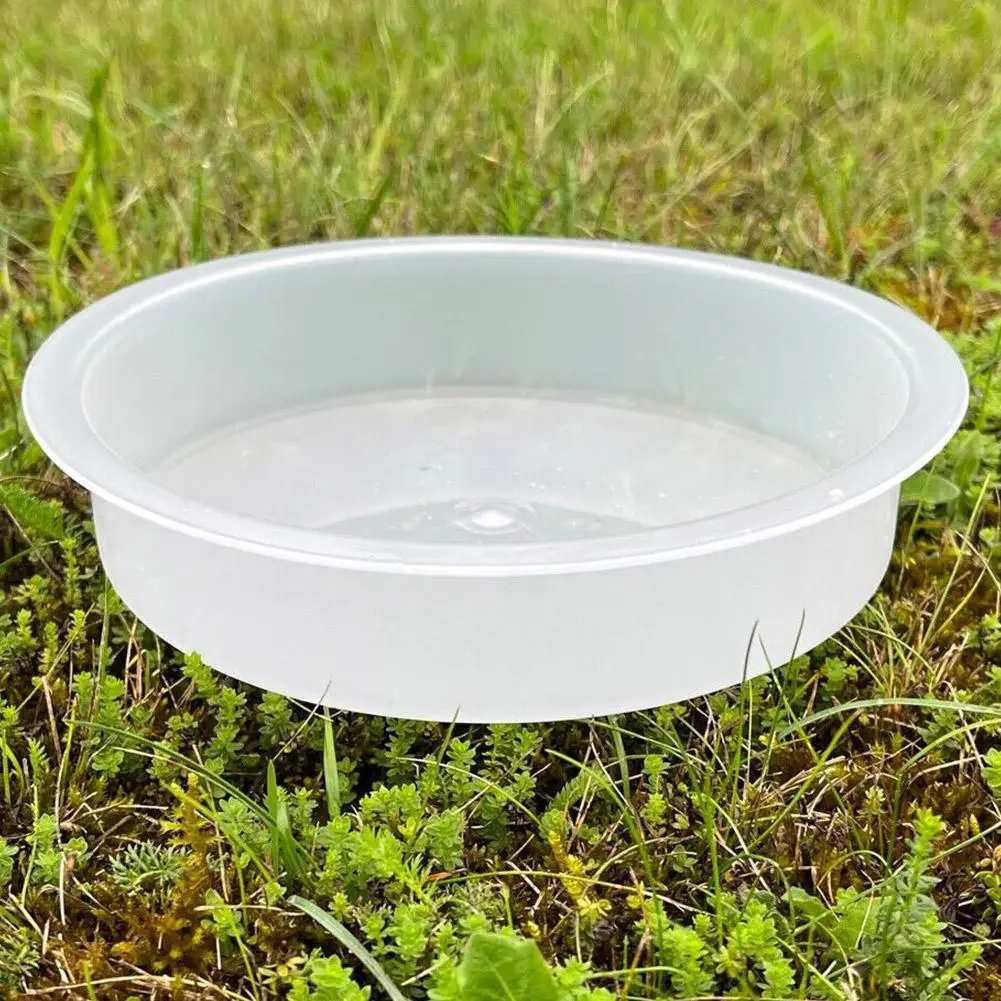 1 PCS 18*16*4cm Feeding Station Bird Water Bowl Wild Bird Water Tray Plastic Feeding Site Tray Bird Nest Bowl Garden Supplies