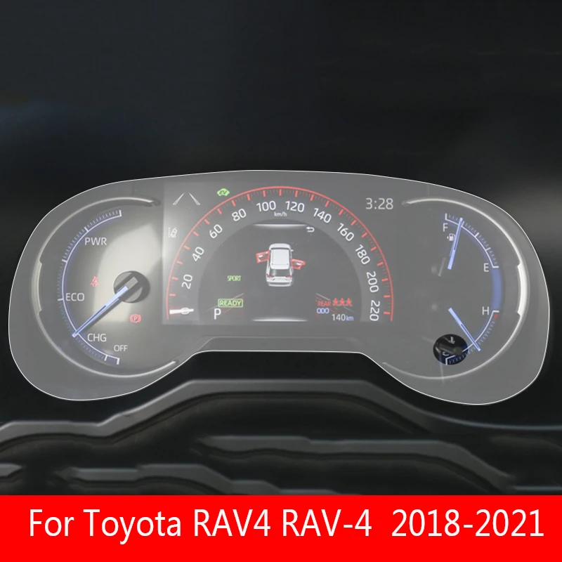 

Защитная пленка для экрана из ТПУ для Toyota RAV4 RAV-4 2018-2021, защита для автомобильной приборной панели, сенсорного экрана с центральным управлением