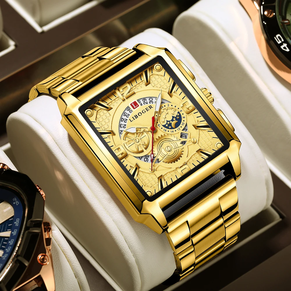 1pc fashionable new men's quartz watch, suitable for daily wear and holiday gifts