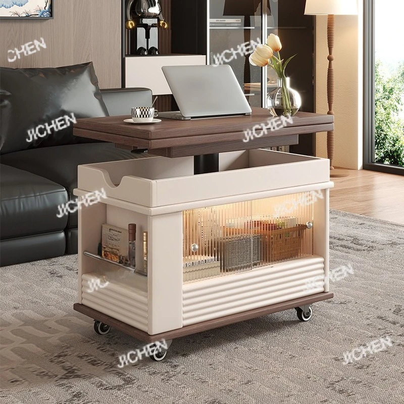 

Съемный приставной столик, складной подъемный журнальный столик, маленькая квартира, гостиная, бытовой балкон, маленький чай