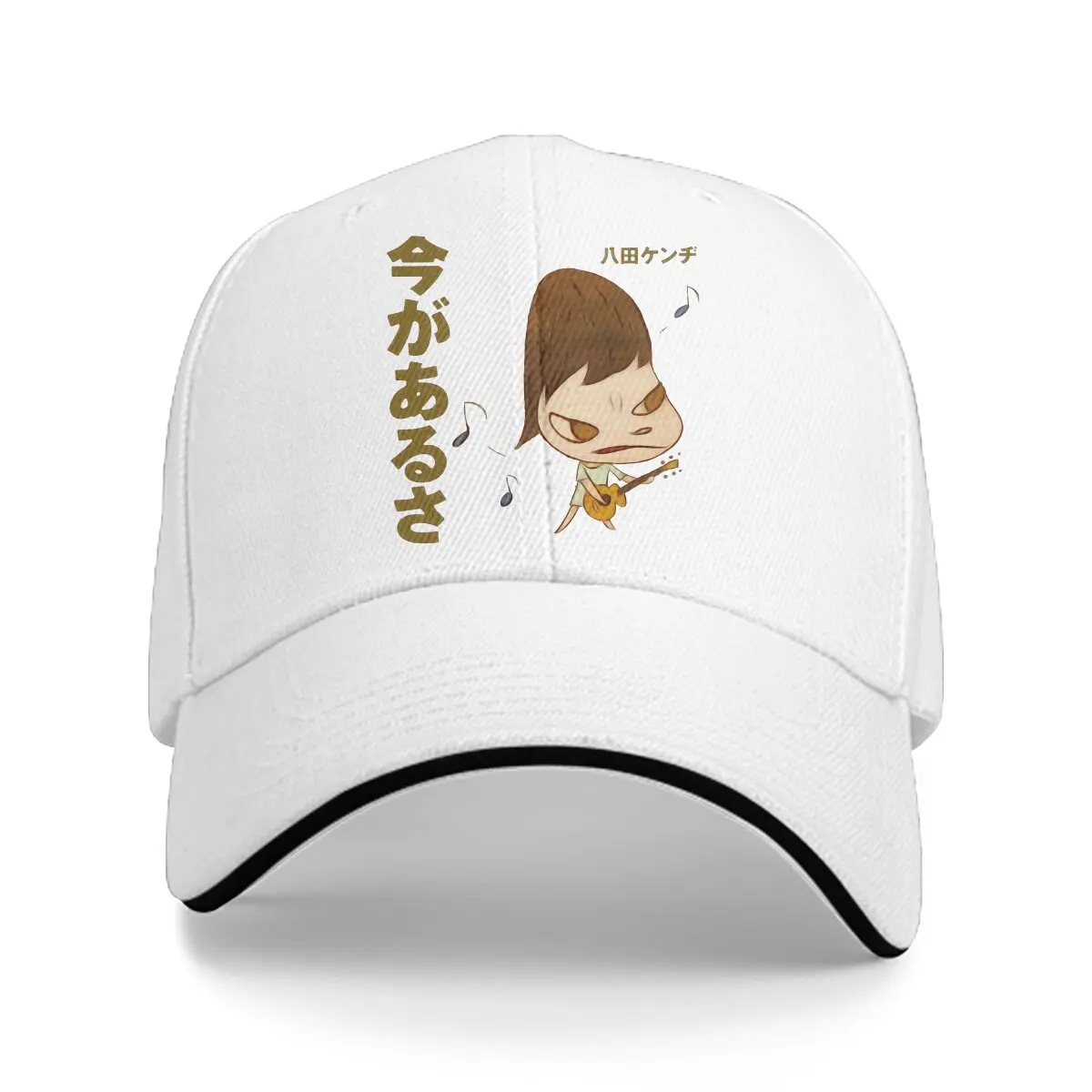 Guitar Baseball Cap Men Hats Visor Protection Snapback Yoshitomo Nara Japanese Artist Gifts Caps