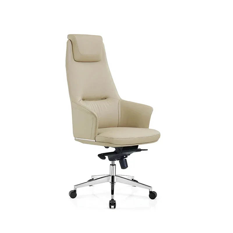 new Manufacture Manager Black Office Furniture Visitors Chairs Leader PU Leather Swivel Executive Ergonomic Office Chair