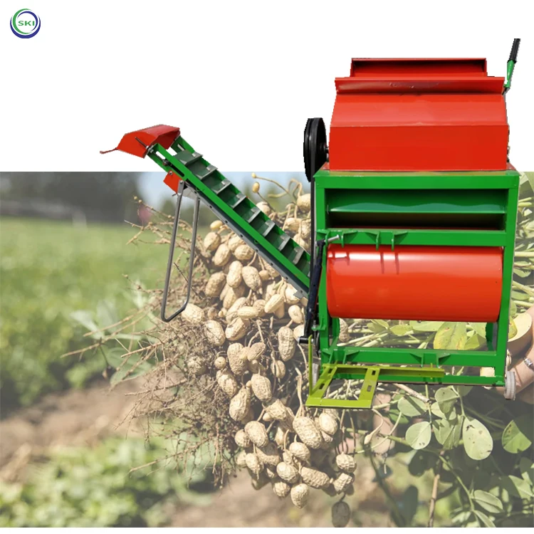 Automatic Peanut Harvesting Machine Groundnut Picker Peanut Groundnut Harvester