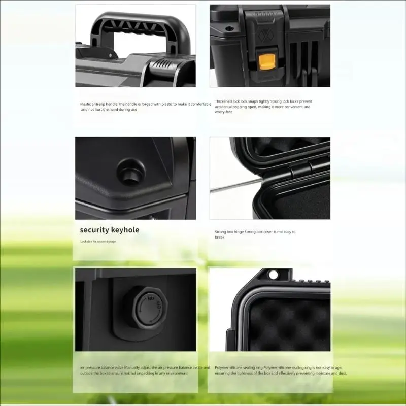 A2BE Customizable Sponge Compartment Camera Storage Bag With EVA Exterior Safeguarding Valuable Equipment