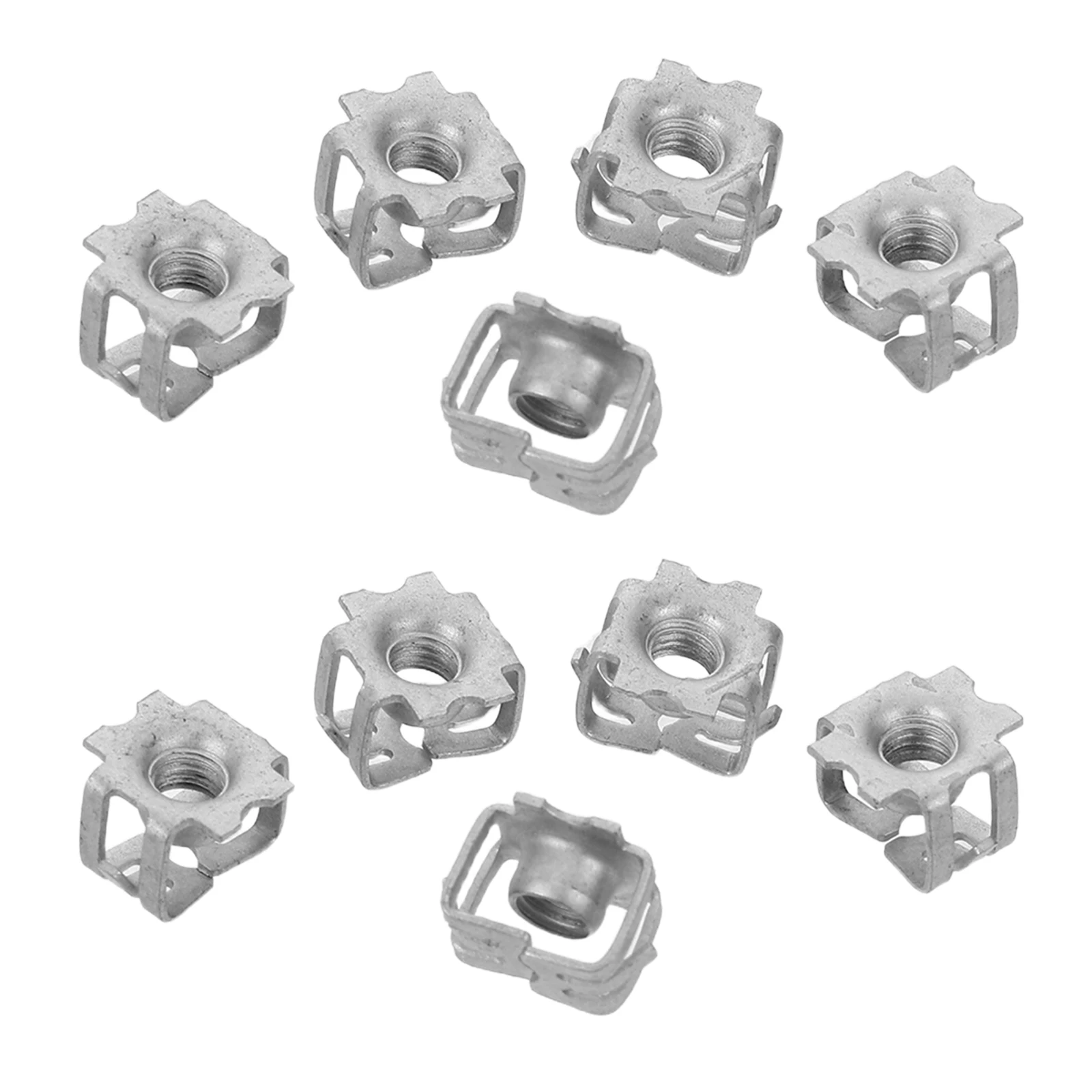 

30pcs Dashboard Trim Clips Metal Fasteners U-Type Buckle Durable High Strength Iron Replacement Automotive Interior Fastening