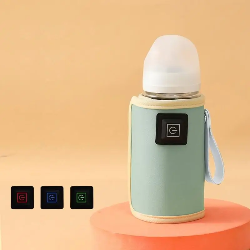 D84E محمول الحليب USB الحليب الدافئ حقيبة حليب معزولة كيس سخان تمريض أكثر دفئا